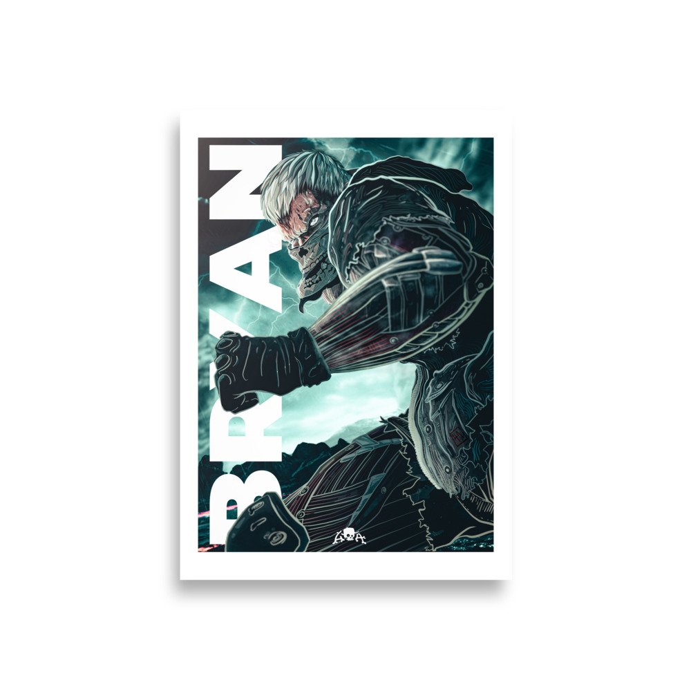 Poster affiche Bryan Fury Tekken