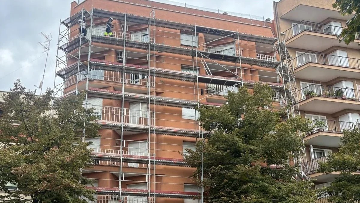 Rehabilitación de fachada en Terrassa