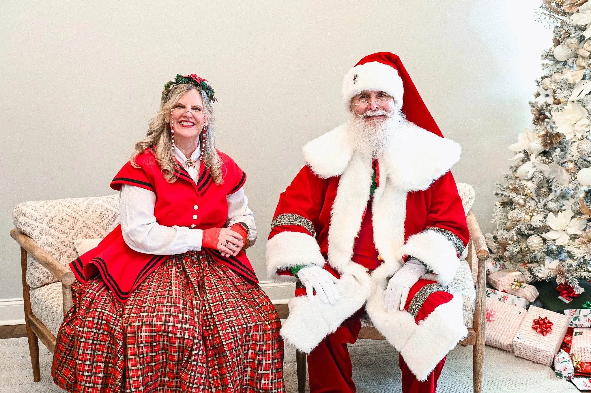 Santa and Mrs Claus