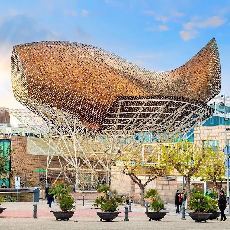 Peix szobor, Barcelona