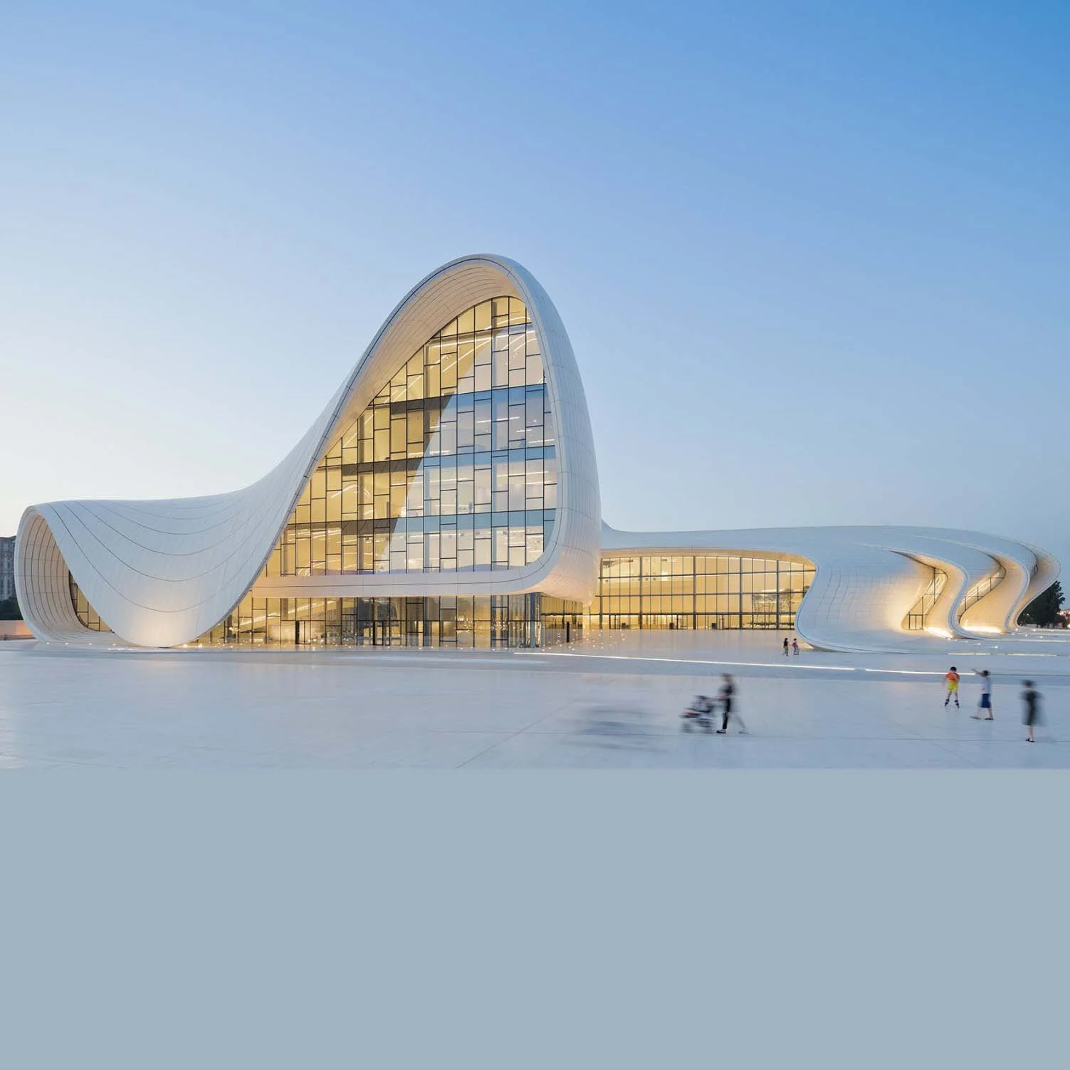 Heydar Aliyev Center, Baku 2007-12