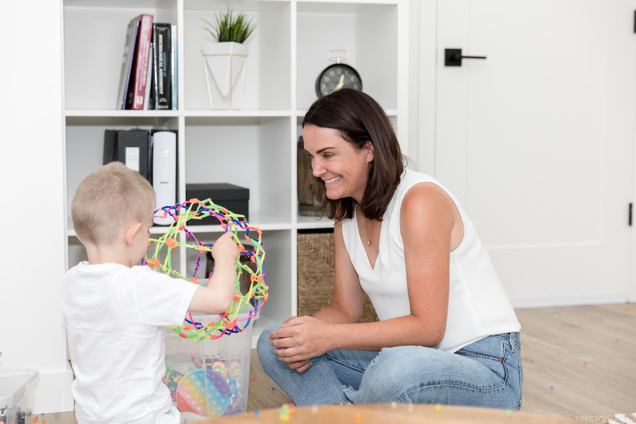 Preschool therapy at Creative Sky Psychology in Calgary, gentle support shaped around your little one.