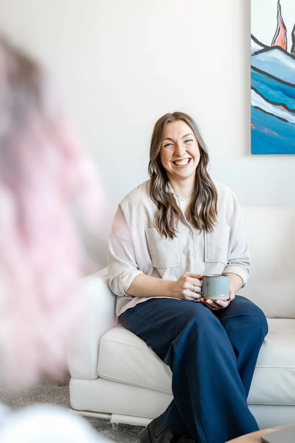 Panic attack therapy for children in Calgary at Creative Sky Psychology, helping kids calm their bodies, reframe frightening thoughts, and face avoided situations with confidence.