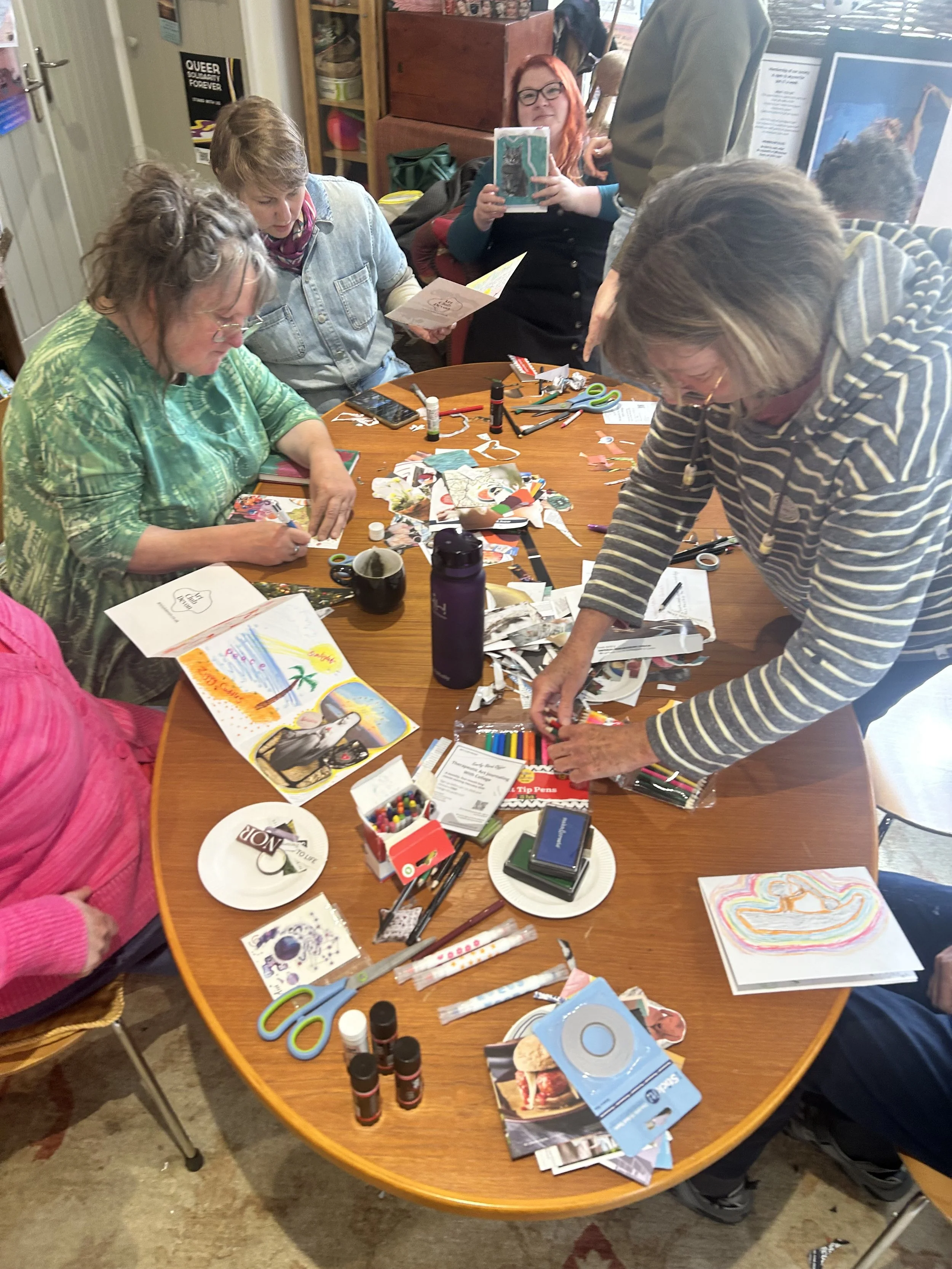 ART CLUB - Art Journaling with Collage