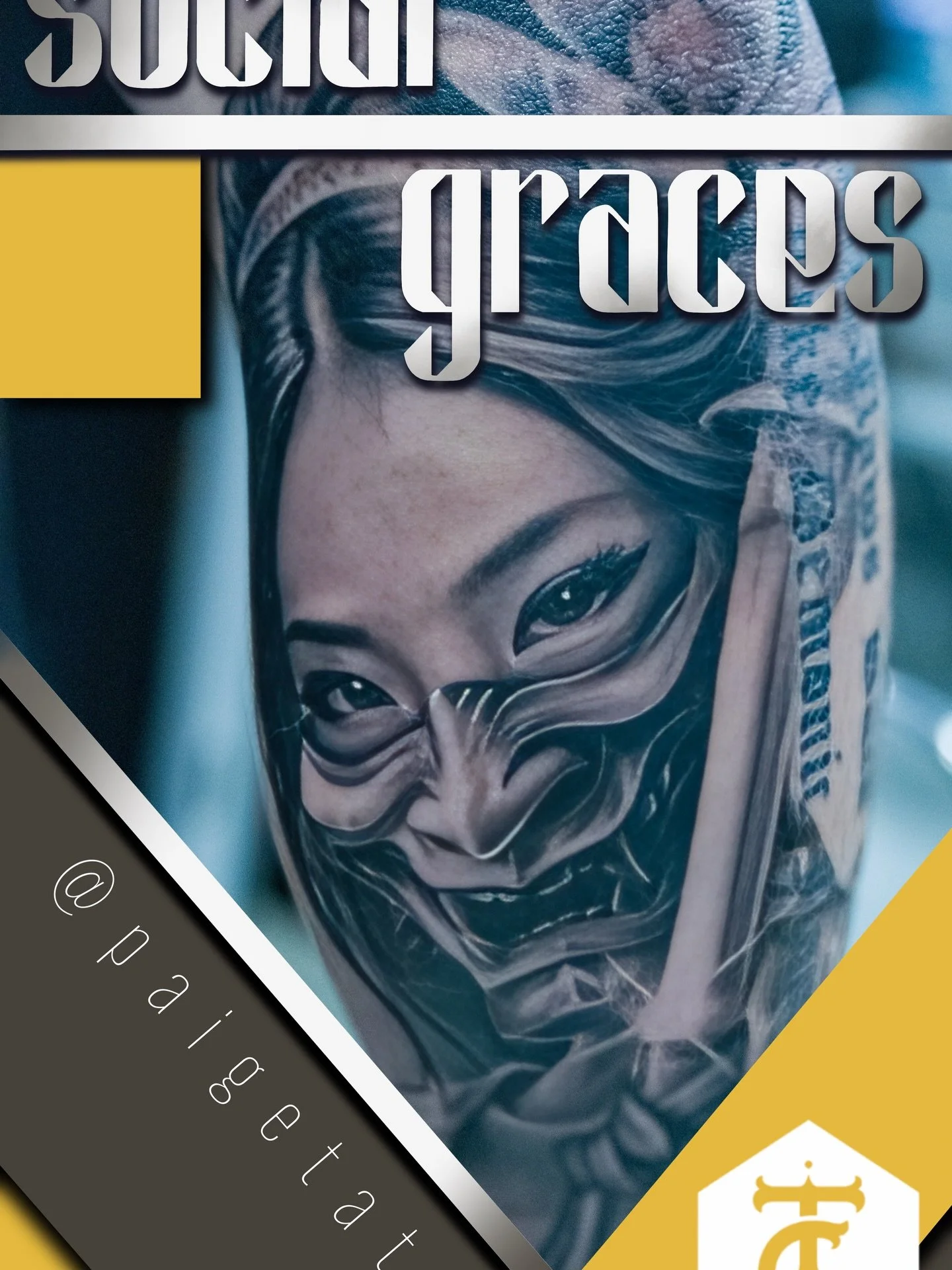 @paigetats killing it at @cyantattoo last weekend.