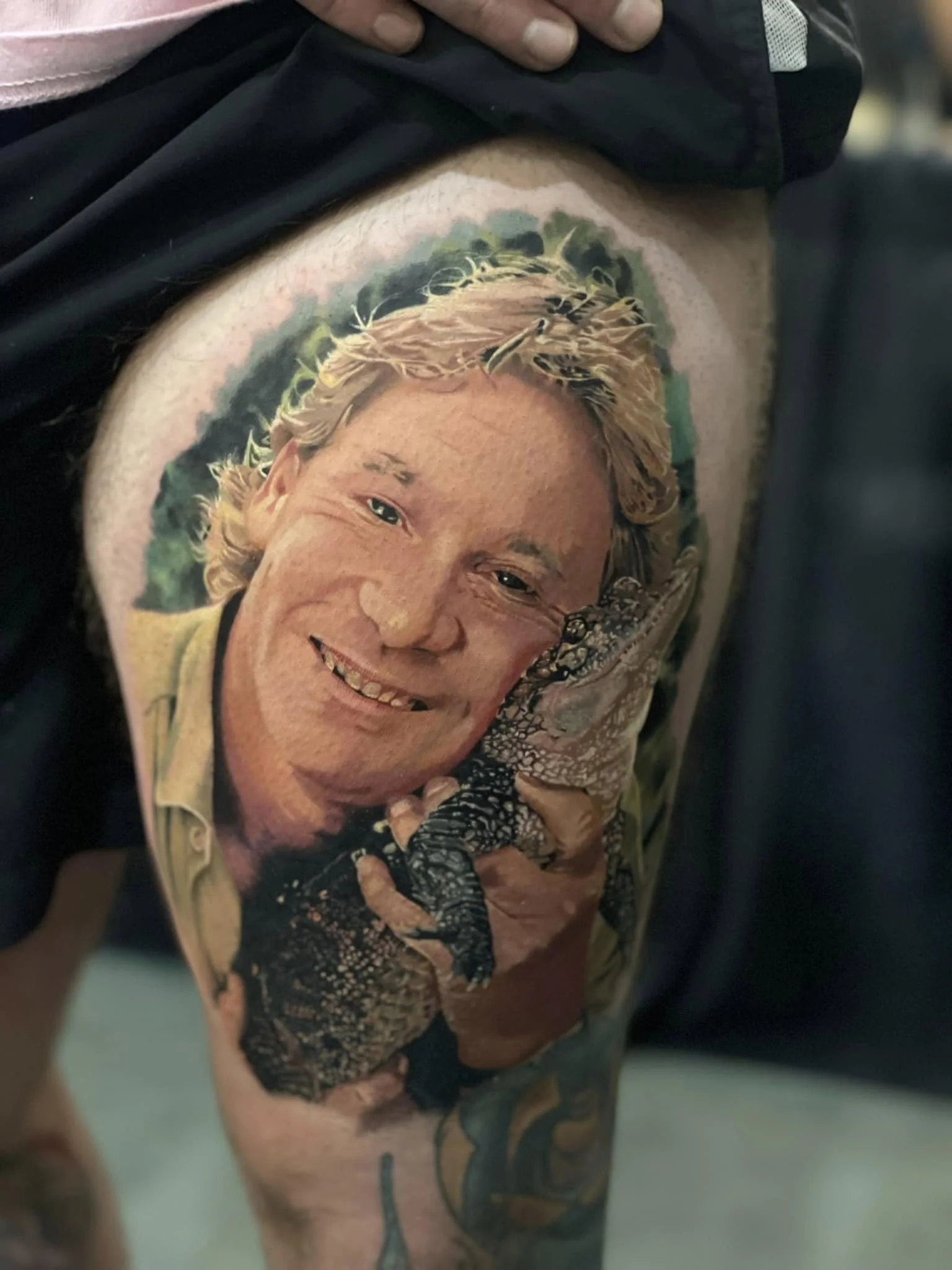 steve erwin tattoo memorial tattoo