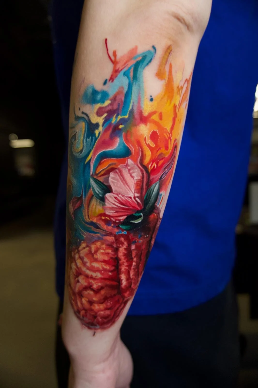 watercolor tattoo