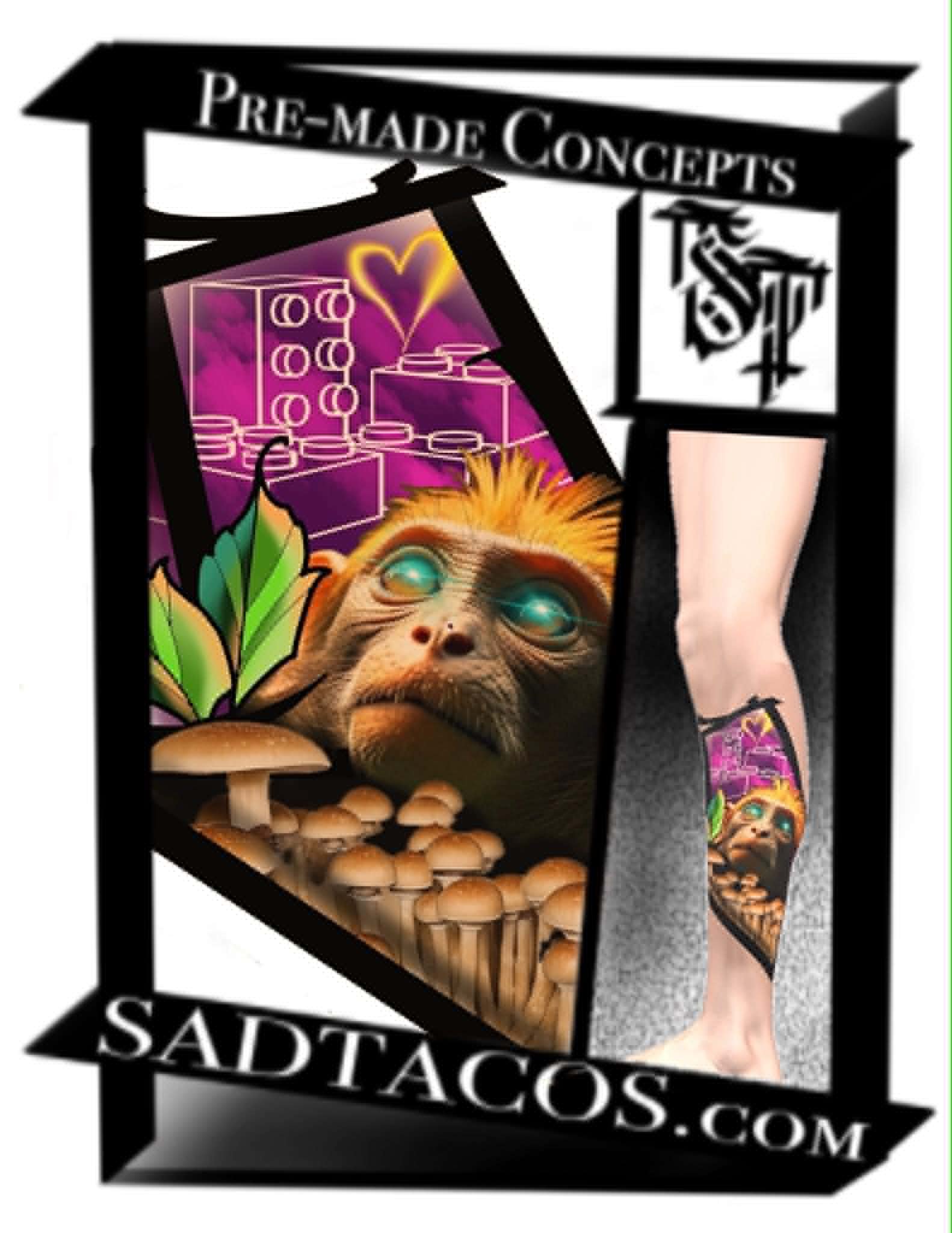 Monkey Madness Color Infused