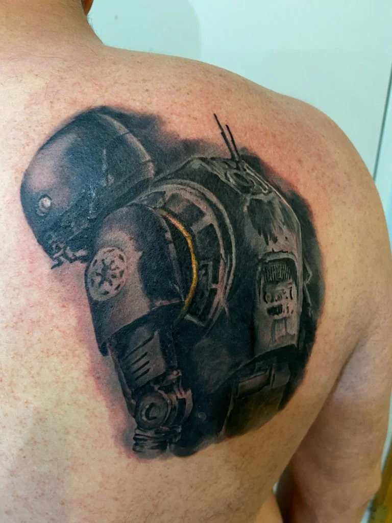 video gamer tattoo ops