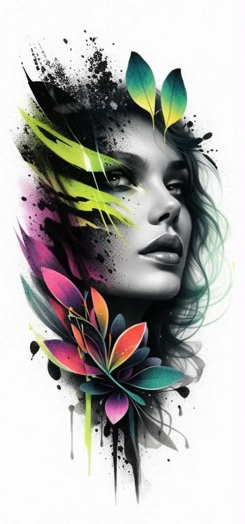 premade tattoo designs by tattoo artist Brandi Wells
