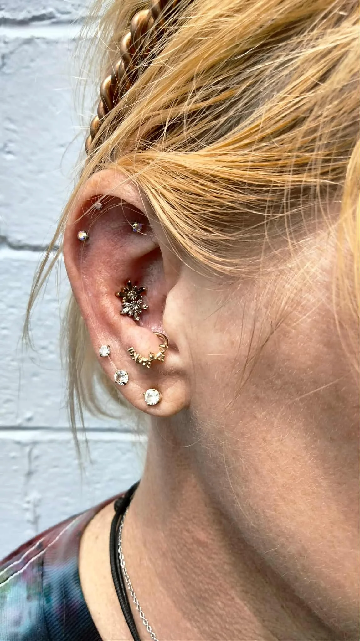 inner ear piercing