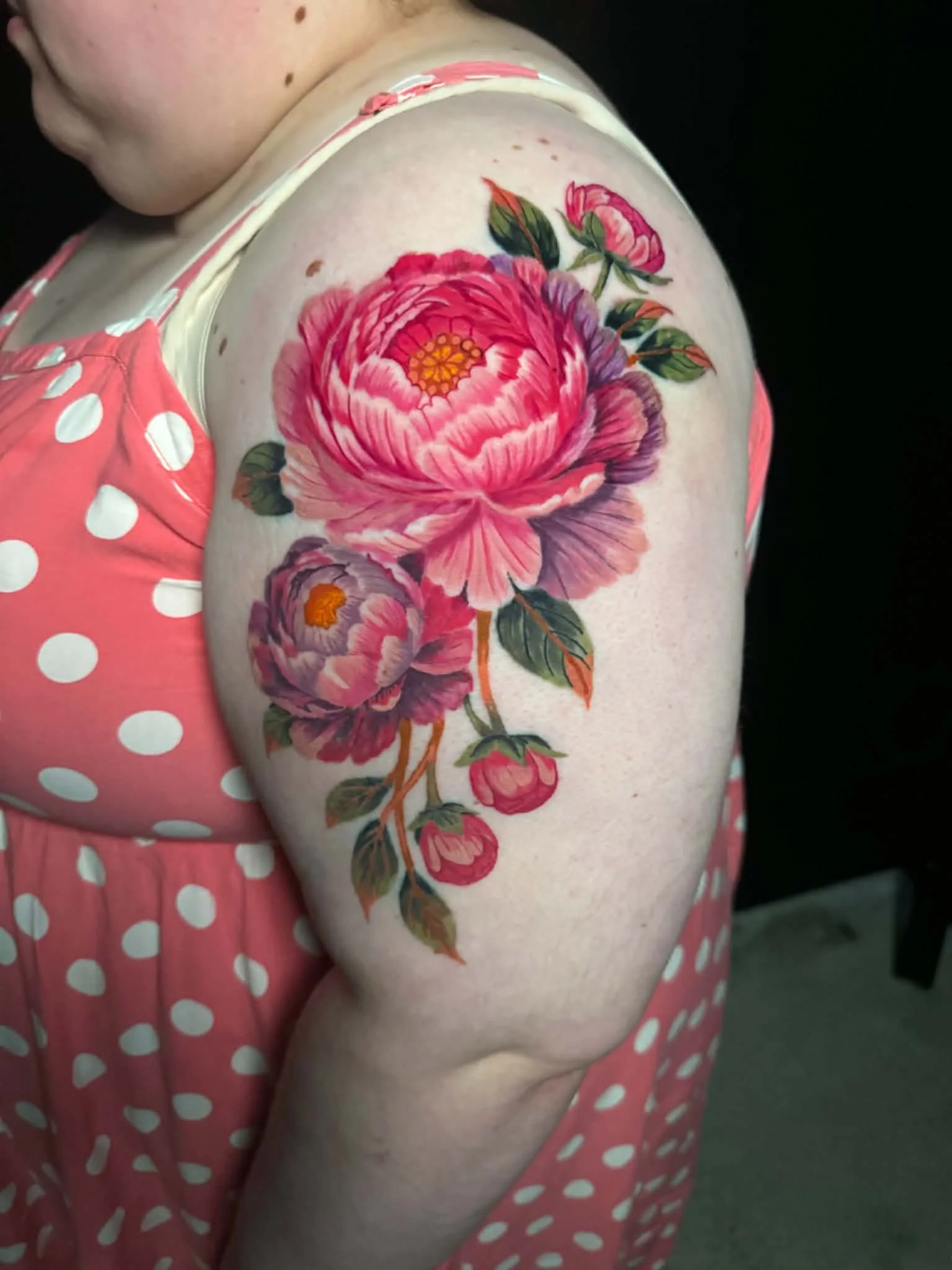 Color Realism Pink Peonies 