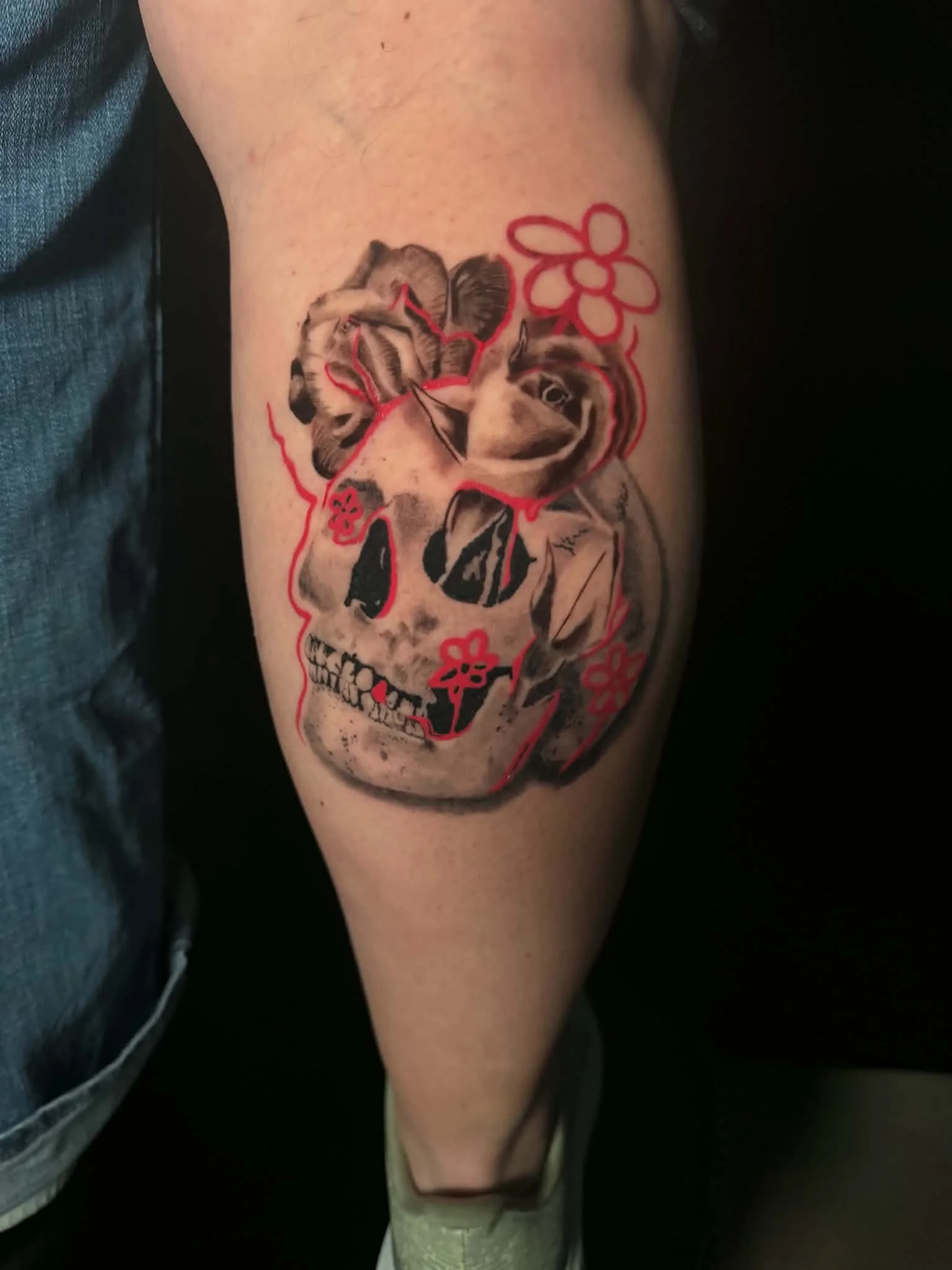 skull Neo Traditional 
