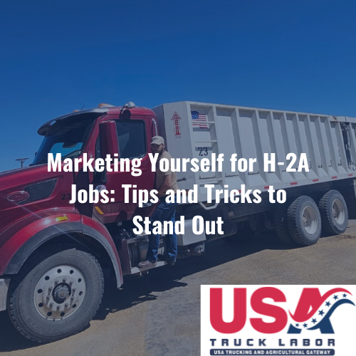 Marketing Yourself for H-2A Jobs: Tips and Tricks to Stand Out