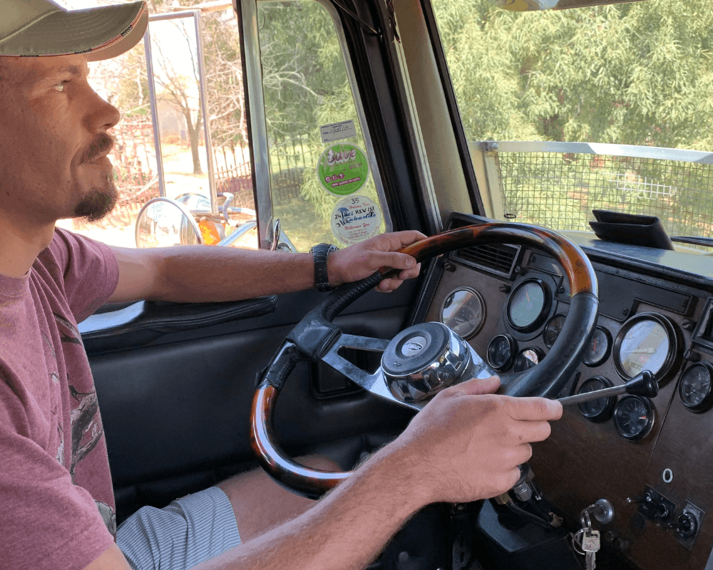 H2A farm worker driving a semi truck for importance of reputation as an H-2A worker