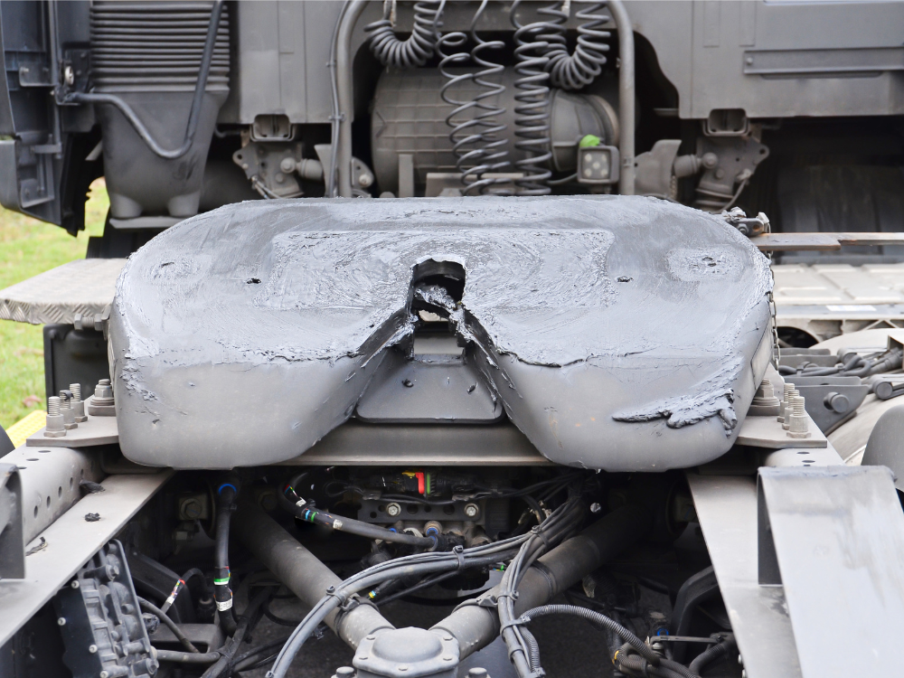 picture of a fifth wheel on a semi truck