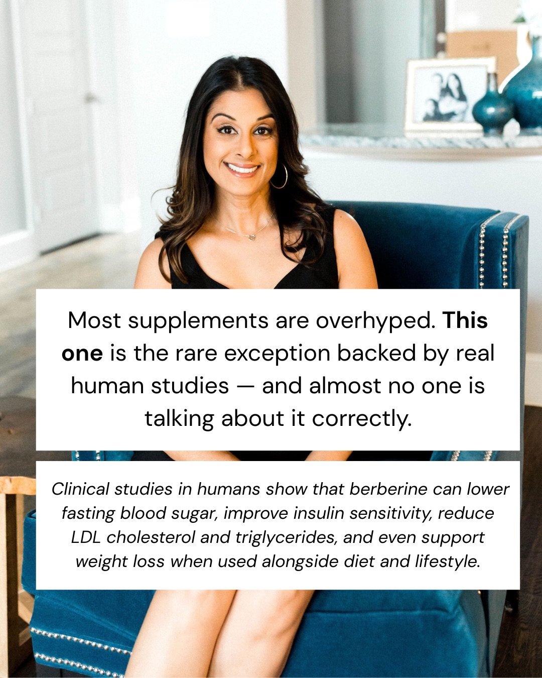 Berberine is emerging as one of the better-studied supplements in metabolic and gut health but it only matters when it meets quality research and real life habits. Swipe through to see what it does, how it works, and what you need to know. Do you hav