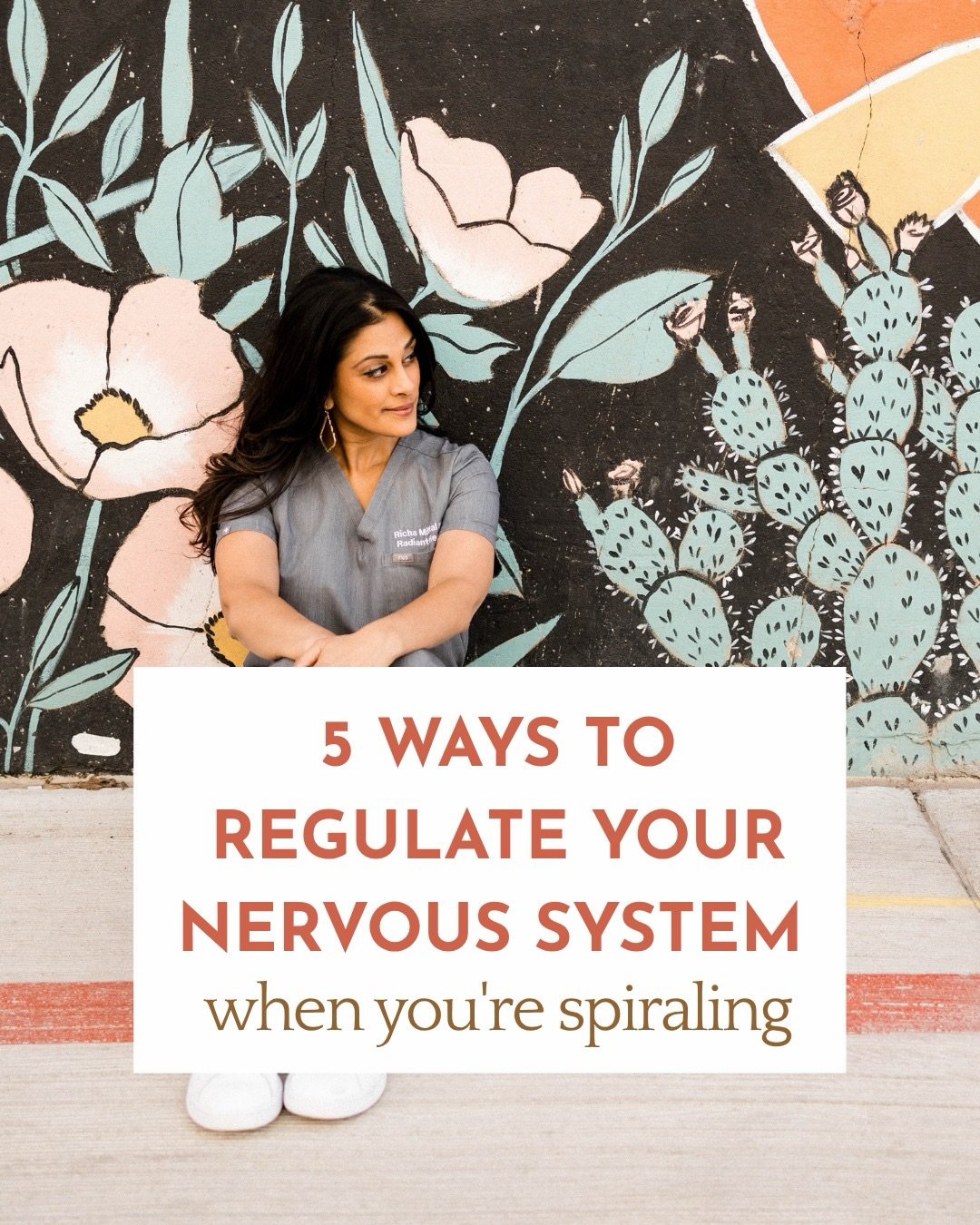 The world is a lot lately. Your nervous system is probably stuck in overdrive. Start with your body. Slow your breathing. Change your surroundings. Ground yourself in what is actually happening right now. Move a little. Talk to yourself like you woul