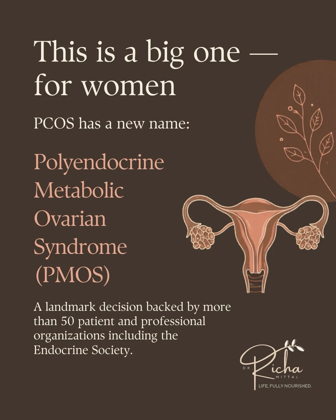 Validating women&rsquo;s health experiences with greater scientific accuracy? Count me in. I&rsquo;m sure you&rsquo;ve heard the news! Here&rsquo;s my take&hellip; 

Let&rsquo;s not forget that language shapes research priorities, medical education, 