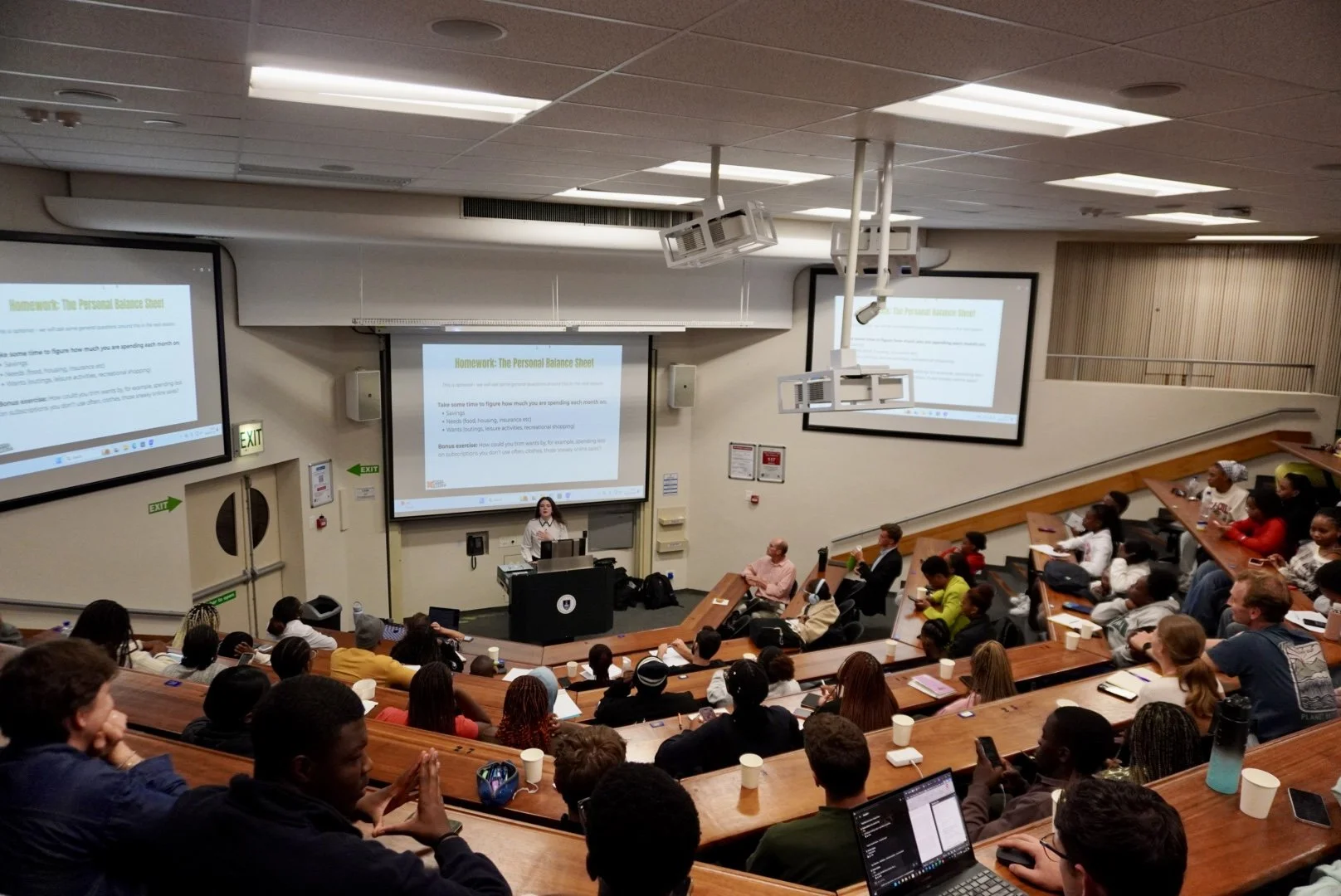 April 2026: We hosted the launch and first session of our Capital Conscious Course with UCT's Investment Society! We had over 80 attendees gathered to learn about how they can align their investments with advocating for climate justice.