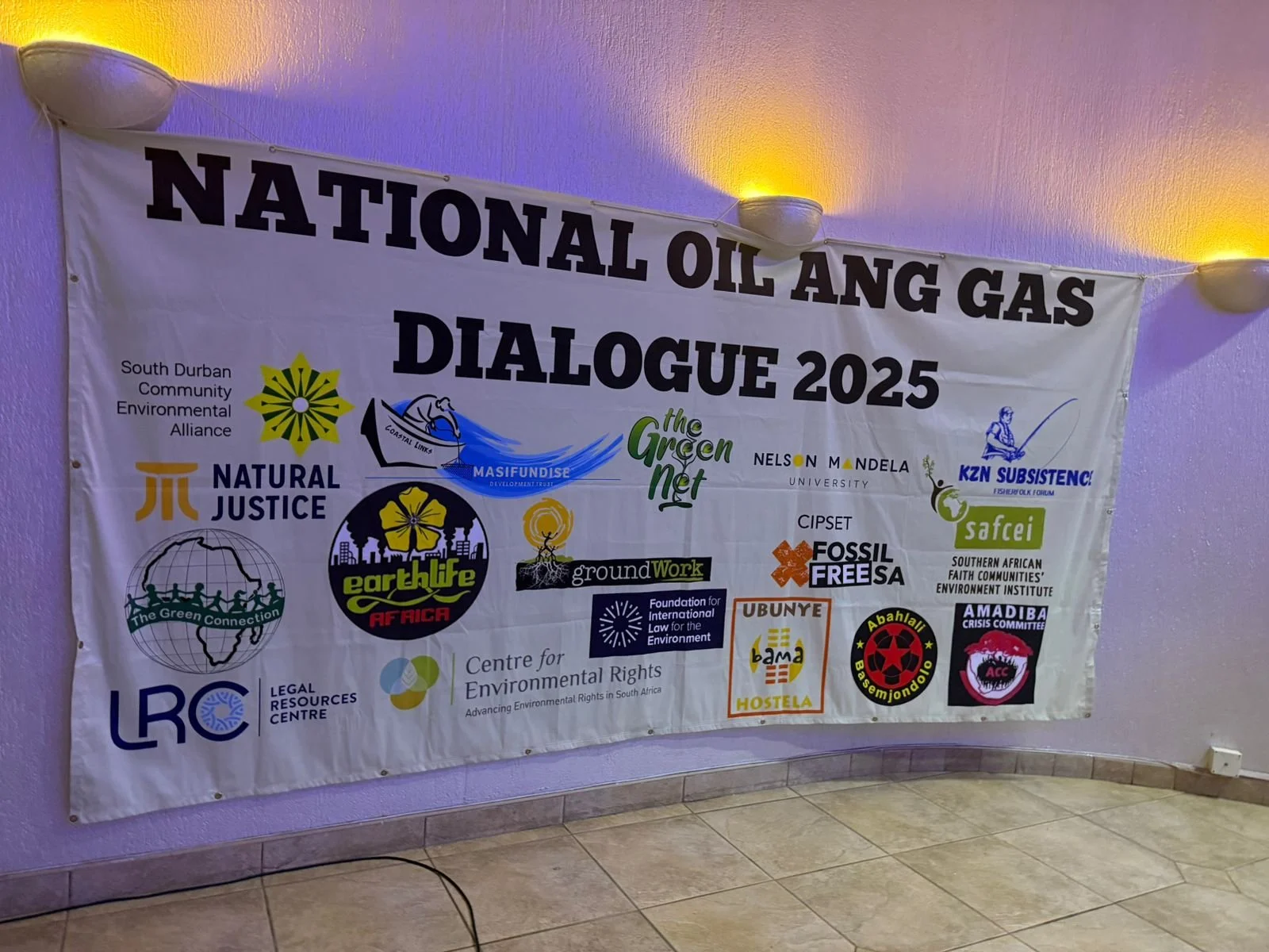 September 2025: Our campaigner, Nox, joined the conversation on protecting our land oceans at the National Oil & Gas Conference at the South Durban Community Environmental Alliance.