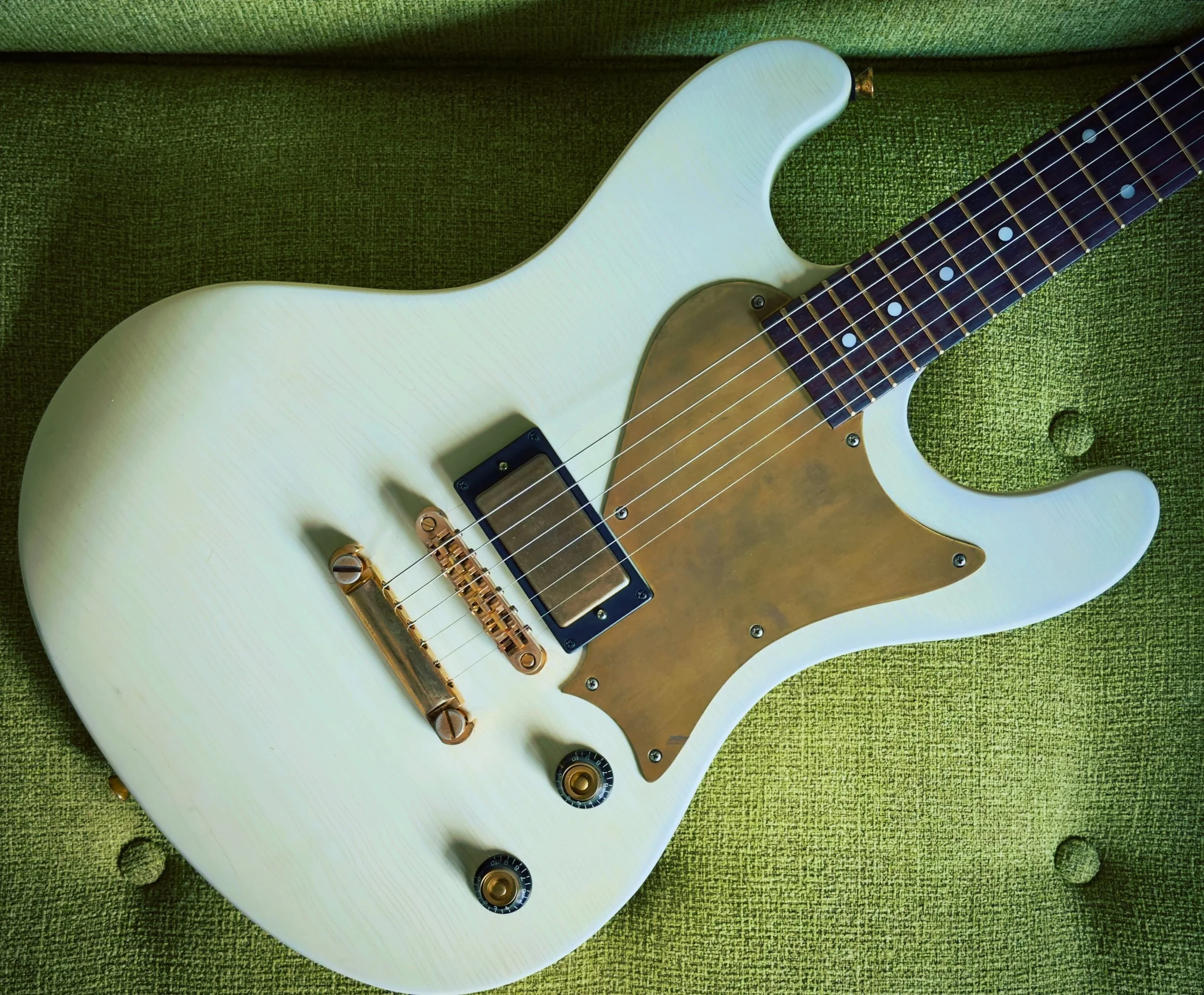This &lsquo;77 is NFS, but I have a few more up on the website (link in bio). I do love the single pickup version, but the next ones off the bench will have dual pickups. 
Email or DM me for more info.