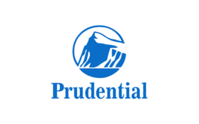 Prudential logo featuring a stylized rock formation and the company name