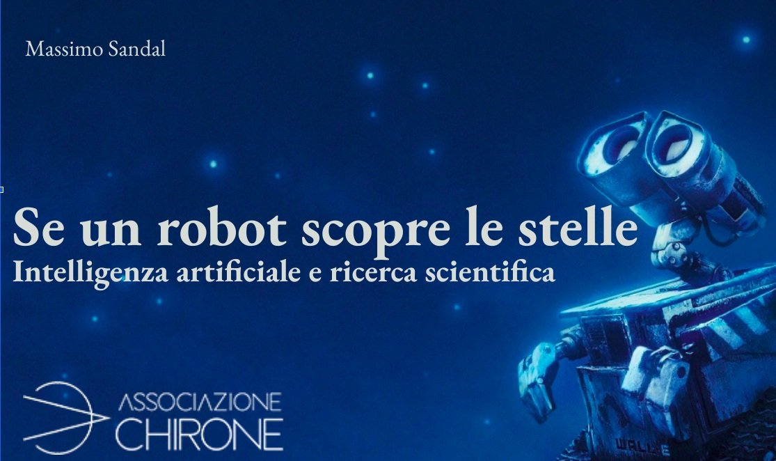 Se un robot scopre le stelle