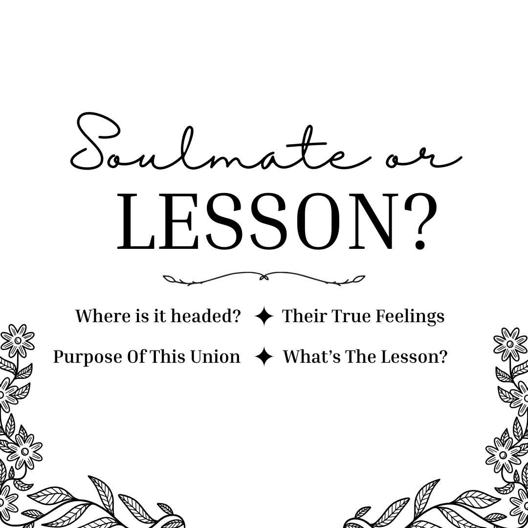 ★ Soulmate or Lesson Reading ☆