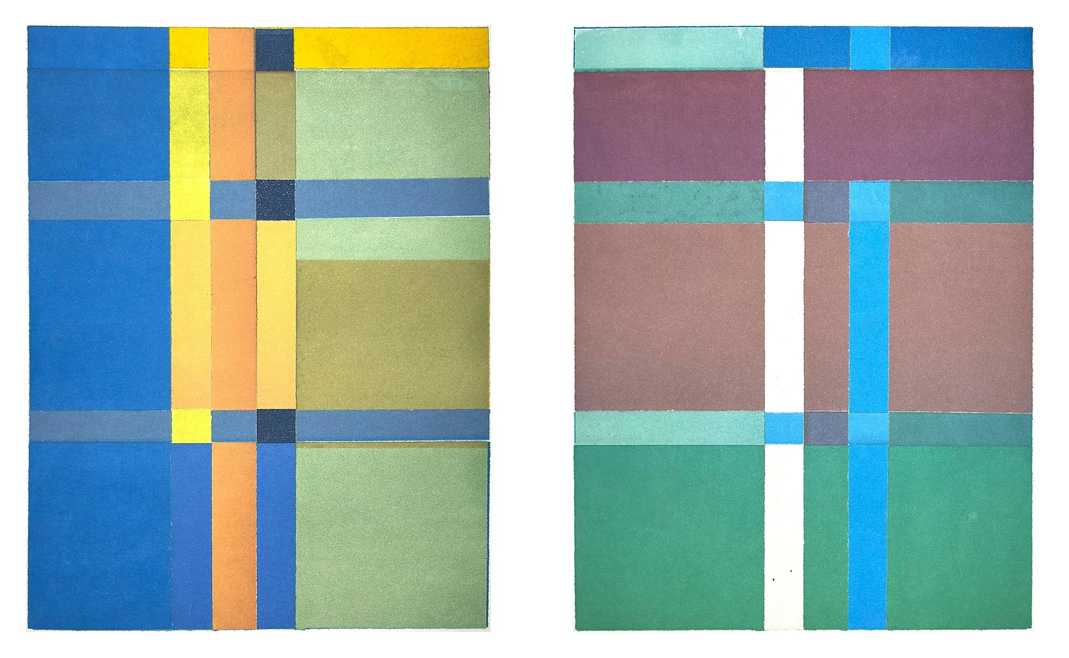 Recto Verso 13 , 19 x 14 inches (each image), 24 x 18 inches (each sheet)