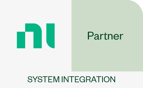 NI partner logo for system integration