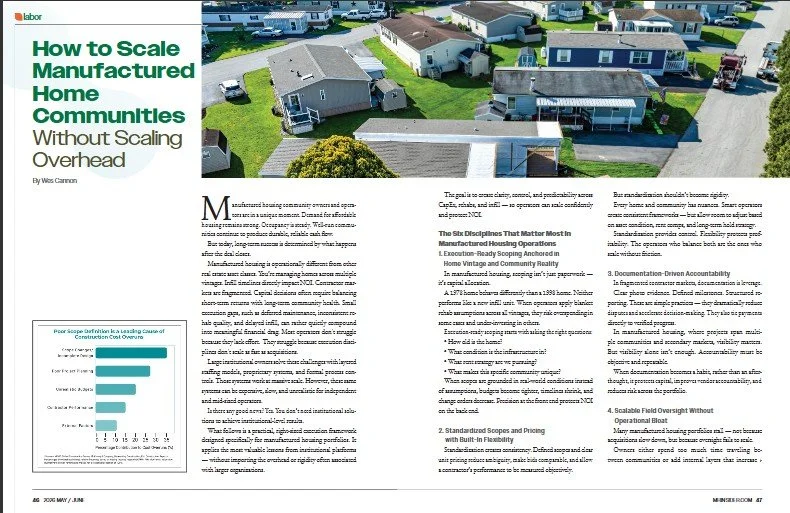 BuildCore in the News: MHVillage State of the Industry