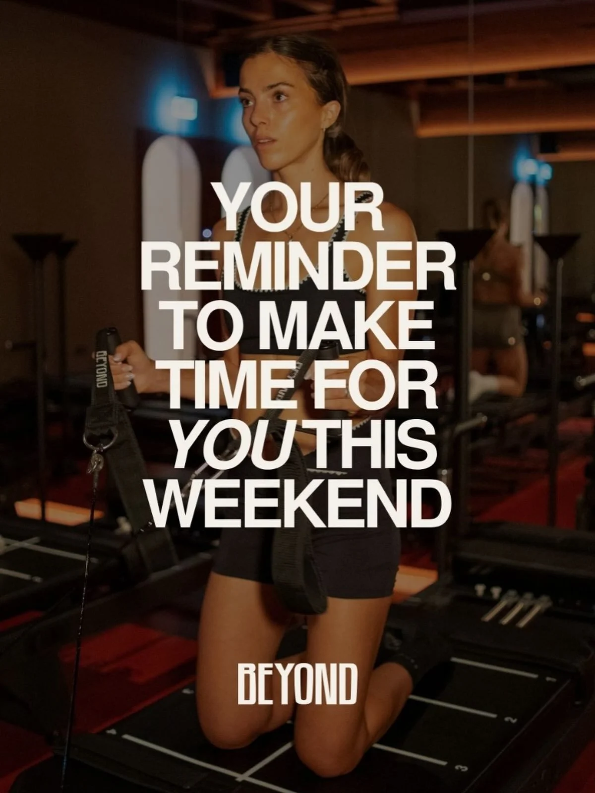 Make time for YOU this weekend. 🫵🏼

📍Tag a friend and book a class with us on Saturday or Sunday.

See you in the studio x