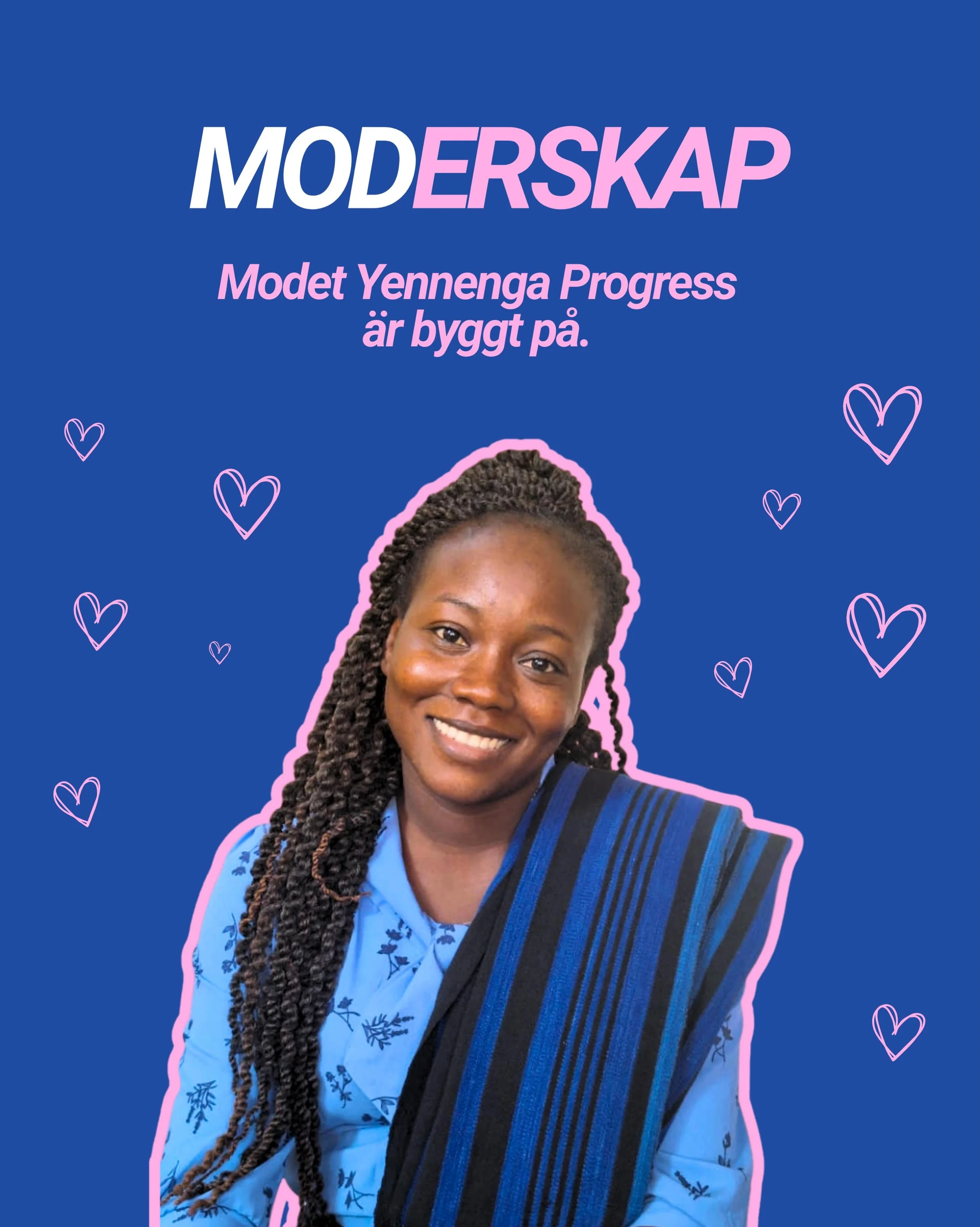 Hur mycket MOD hinner vi ingjuta innan mors dag? 💙🩷

Det var mammornas mod och beslutsamhet att tro p&aring; l&aring;ngsiktig f&ouml;r&auml;ndring som lade grunden f&ouml;r Yennenga Progress. Varje l&ouml;n representerar en mamma, en kollega, en sa
