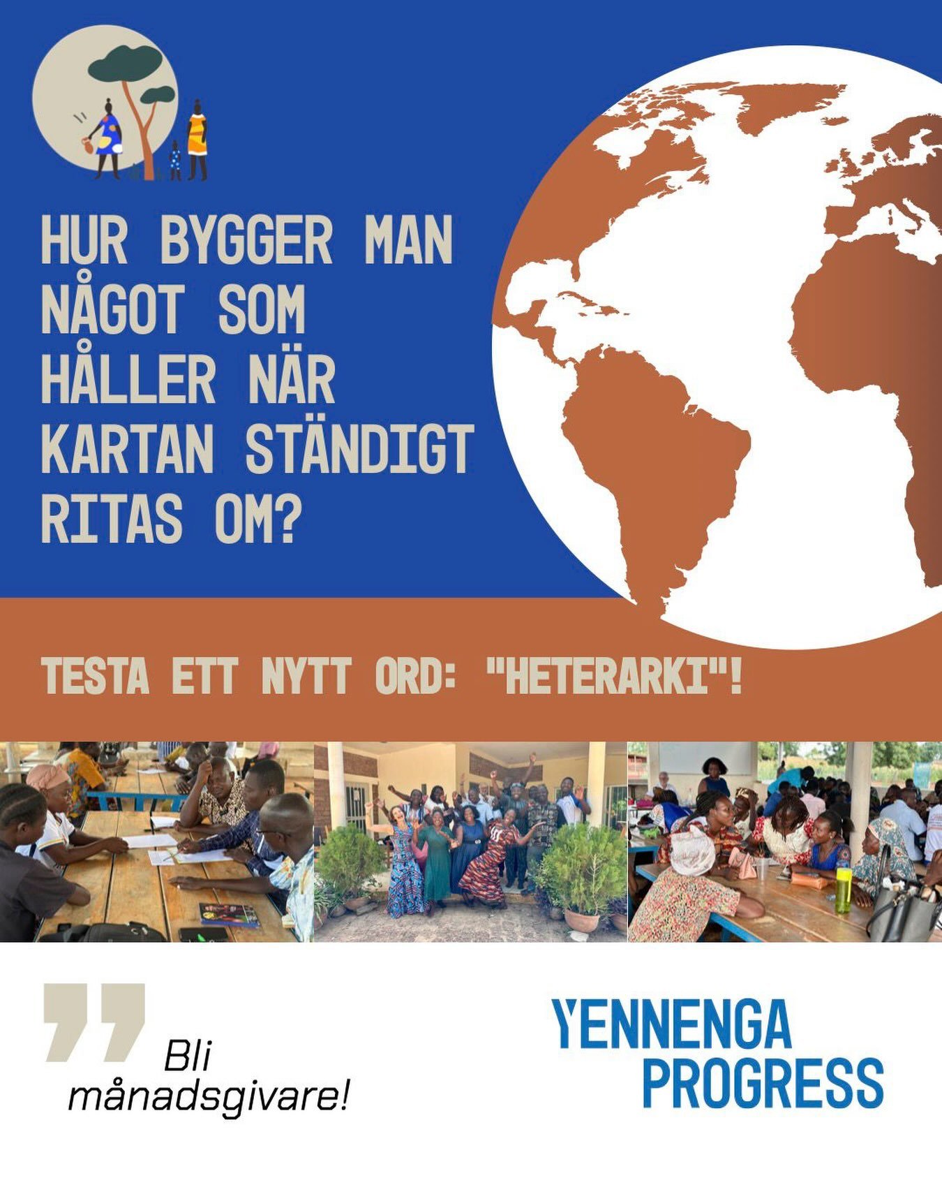 Testar ett nytt ord: heterarki. Enkelt f&ouml;rklarat, ist&auml;llet f&ouml;r att en enda person h&ouml;gst upp best&auml;mmer allt, flyttar ledarskapet dit kunskapen finns f&ouml;r just den situationen. Ibland &auml;r det jag som beh&ouml;ver leda. 
