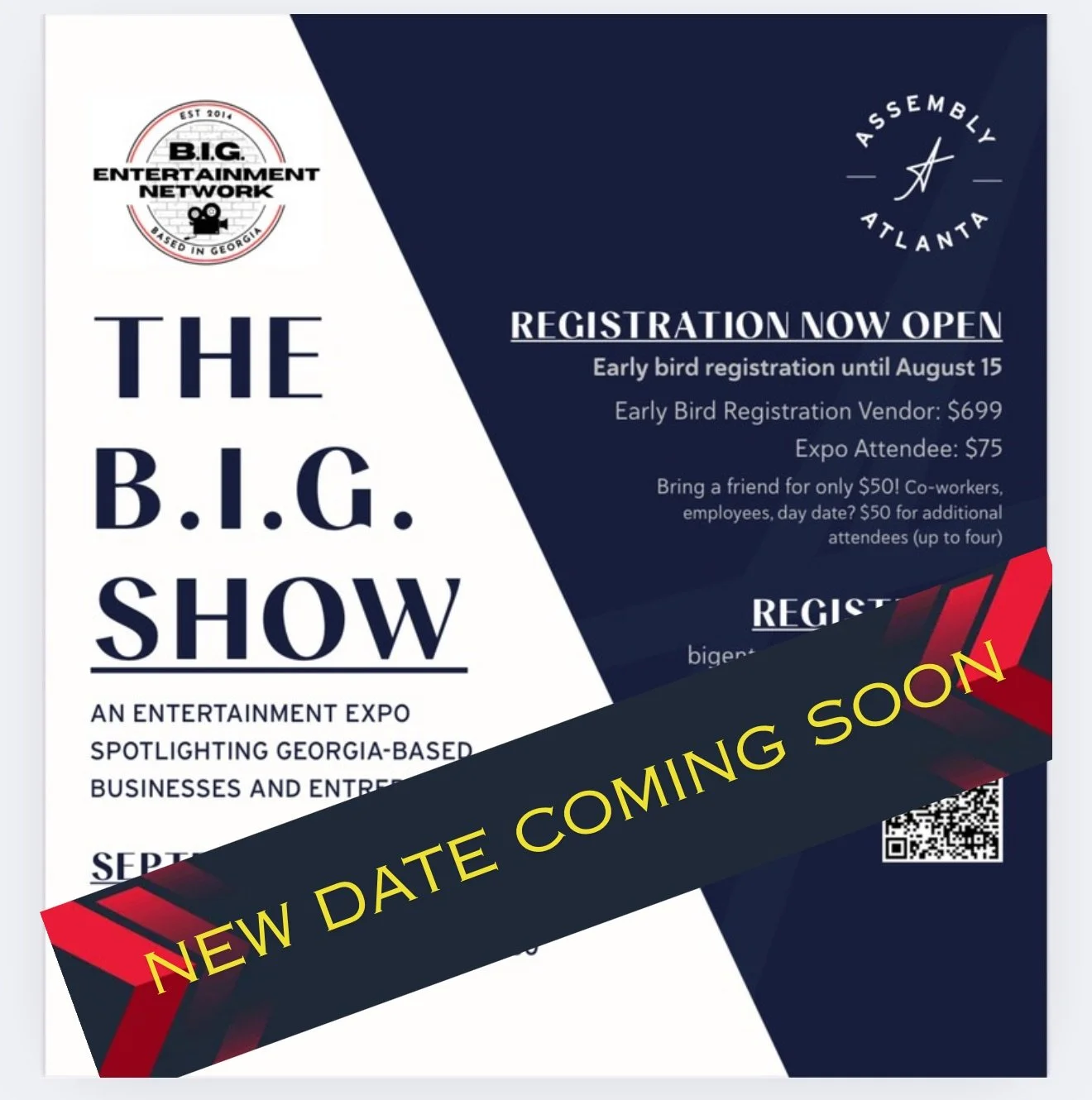 UPCOMING: THE B.I.G. SHOW