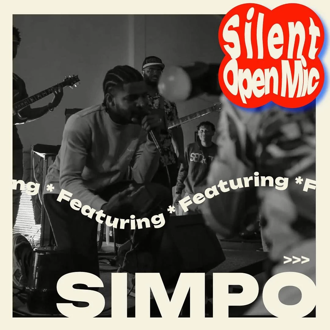 🎤 TOMORROW &bull; WEDNESDAY 10.08 🎤

Kick off the night with featured performer SIMPO &ndash; an artist whose work embodies the philosophy of being &ldquo;Awfully Good&rdquo; balancing contradiction &amp; truth. With the mantra &ldquo;art that comf
