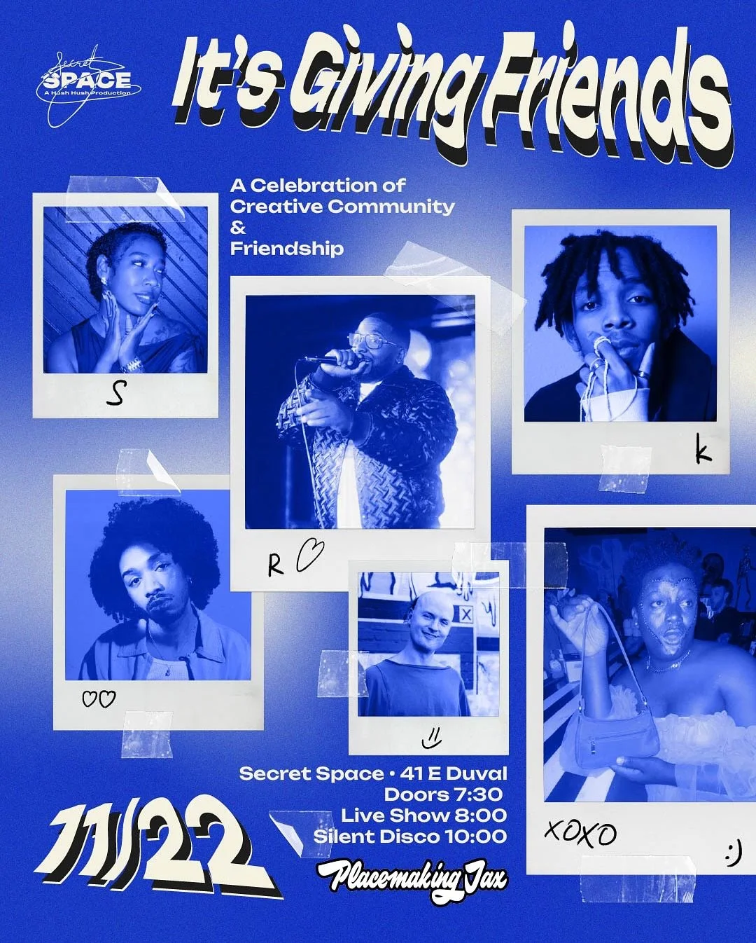 💕✨ It&rsquo;s Giving Friends! ✨💕

We are so excited to announce that it&rsquo;s been one full year of collaboration, creativity, and community magic at our Silent Open Mic series, so now of course we&rsquo;re throwing a love letter of a party to ce