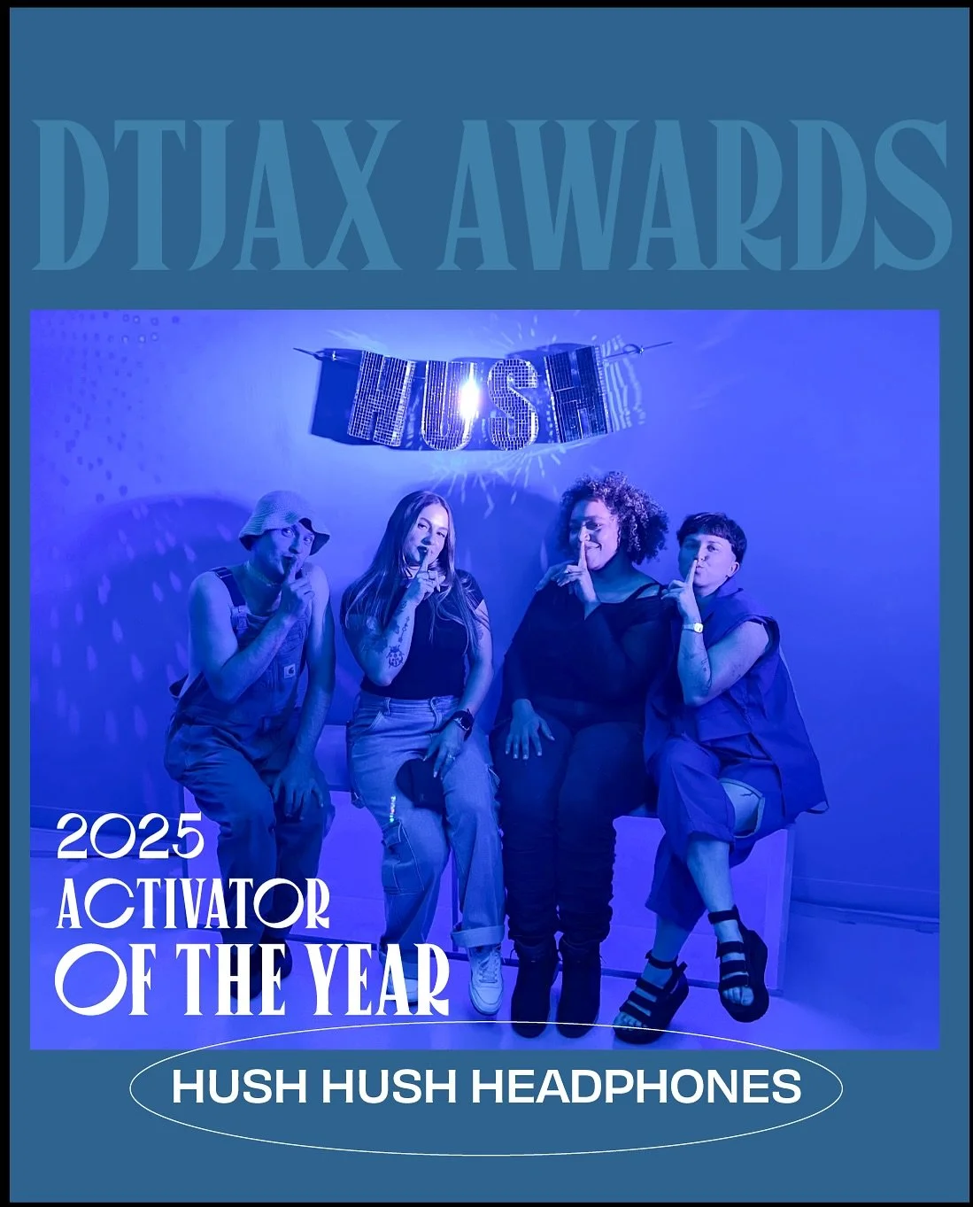 🌟 Receiving the award for DTJax Activator of the Year fills us will so much gratitude and pride for our city. It was an honor to share space with so many passionate and hardworking stewards of our city. We cannot thank @dtjax enough for believing in