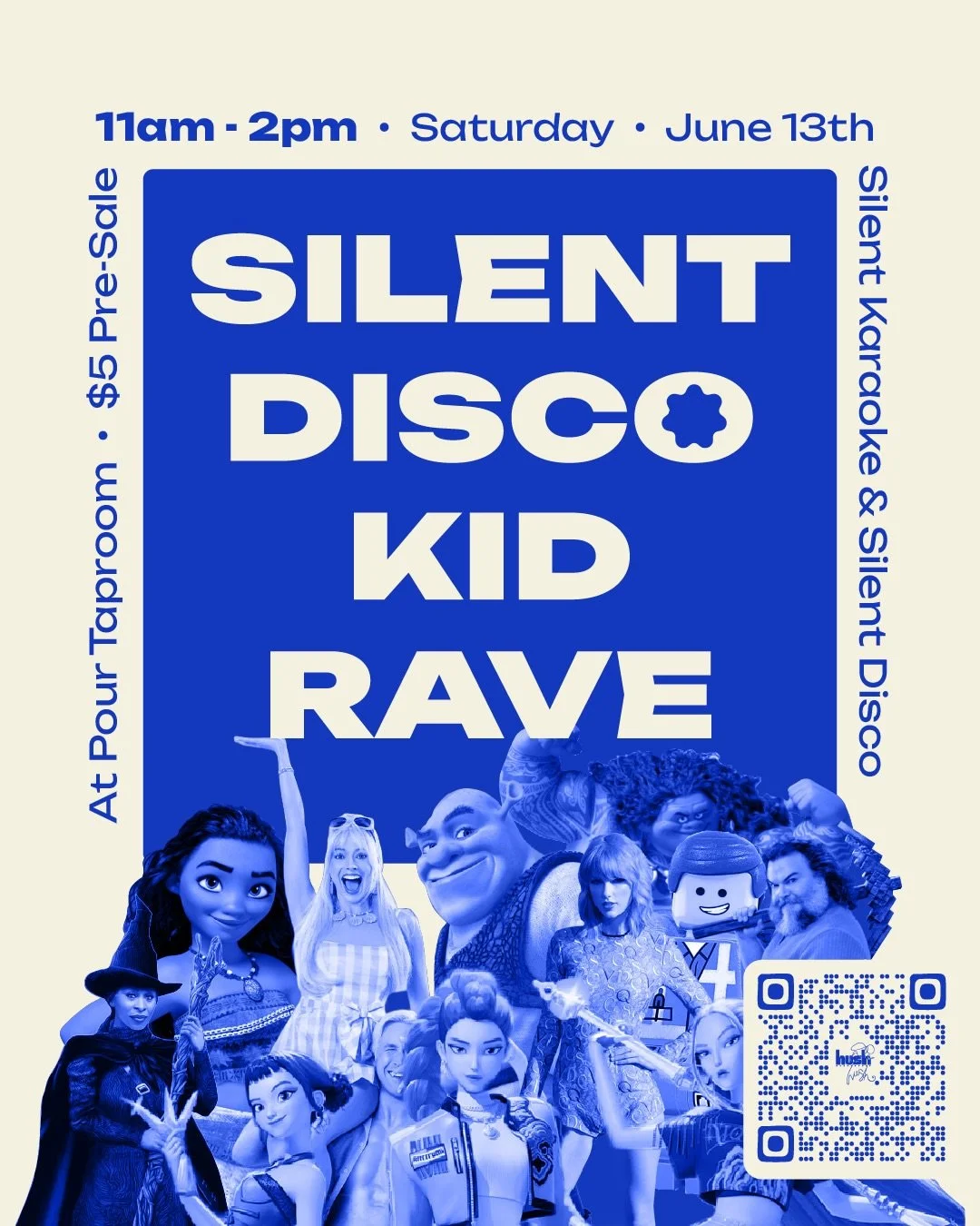 Now this is what a Saturday built for kids looks like! 🎧✨

🎧 SILENT KID RAVE THIS SATURDAY 🎧

📅 June 13th &bull; Monthly every 2nd Saturday
⏰ 11AM&ndash;2PM
📍 The Pour Taproom &bull; @pourtaproom_jax 

🔗 RSVP online for 50% off at the door 
(FR