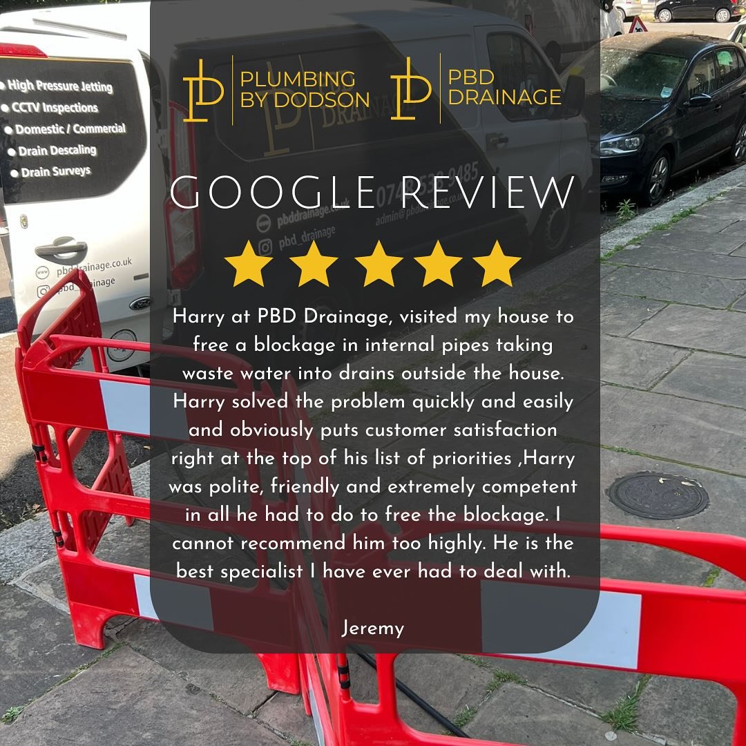 🥇A huge thank you to our amazing customer for sharing their experience! We&rsquo;re dedicated to providing the best service!  Also a massive thank you to Harry our senior drainage engineer always providing top quality work and great customer service