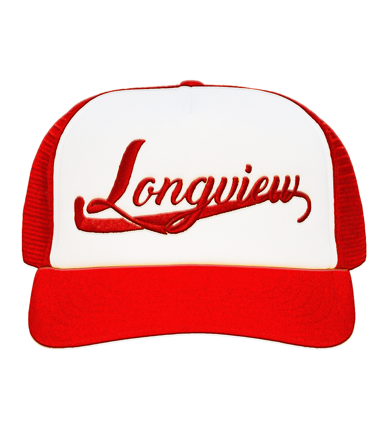 Longview Truckers Hats Plain Red Mock.png
