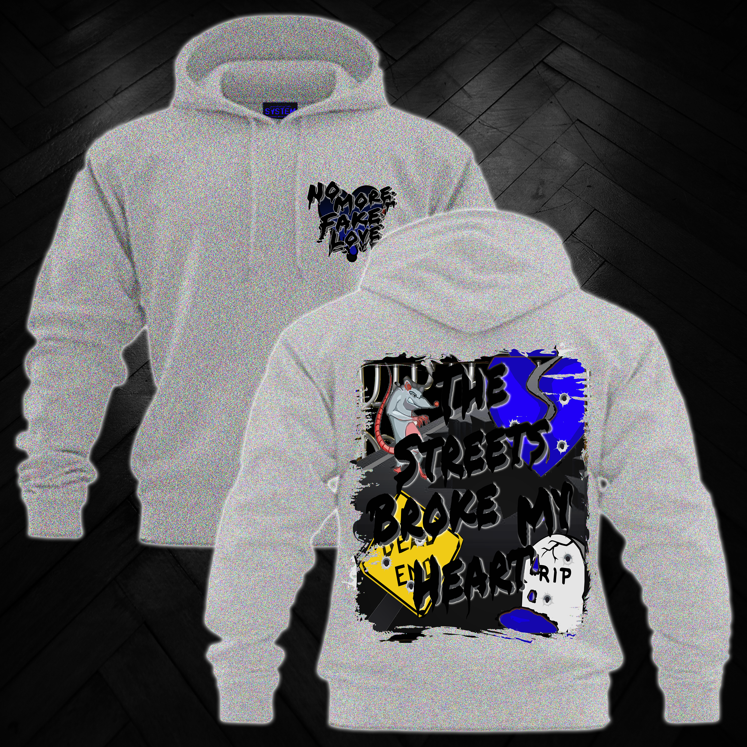 Fake Love "Brkn Heartd" Hoodie #NMFL