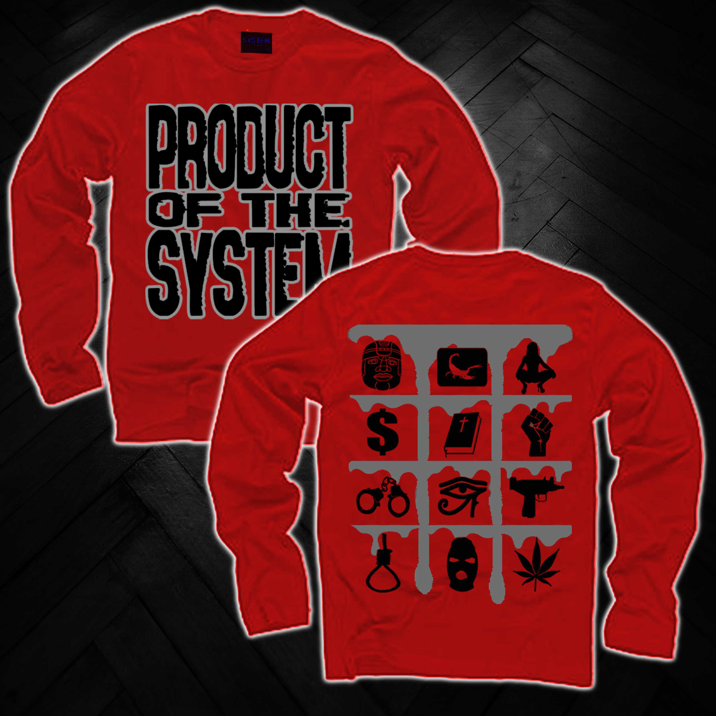 BIg Drip - Lng Slv - Red - BLK.png