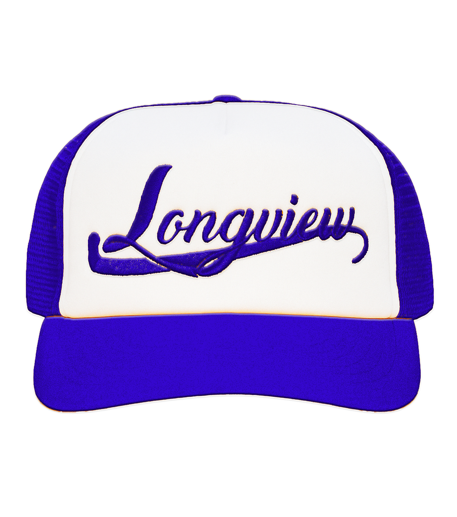 Longview Truckers Hats Plain Royal Mock.png