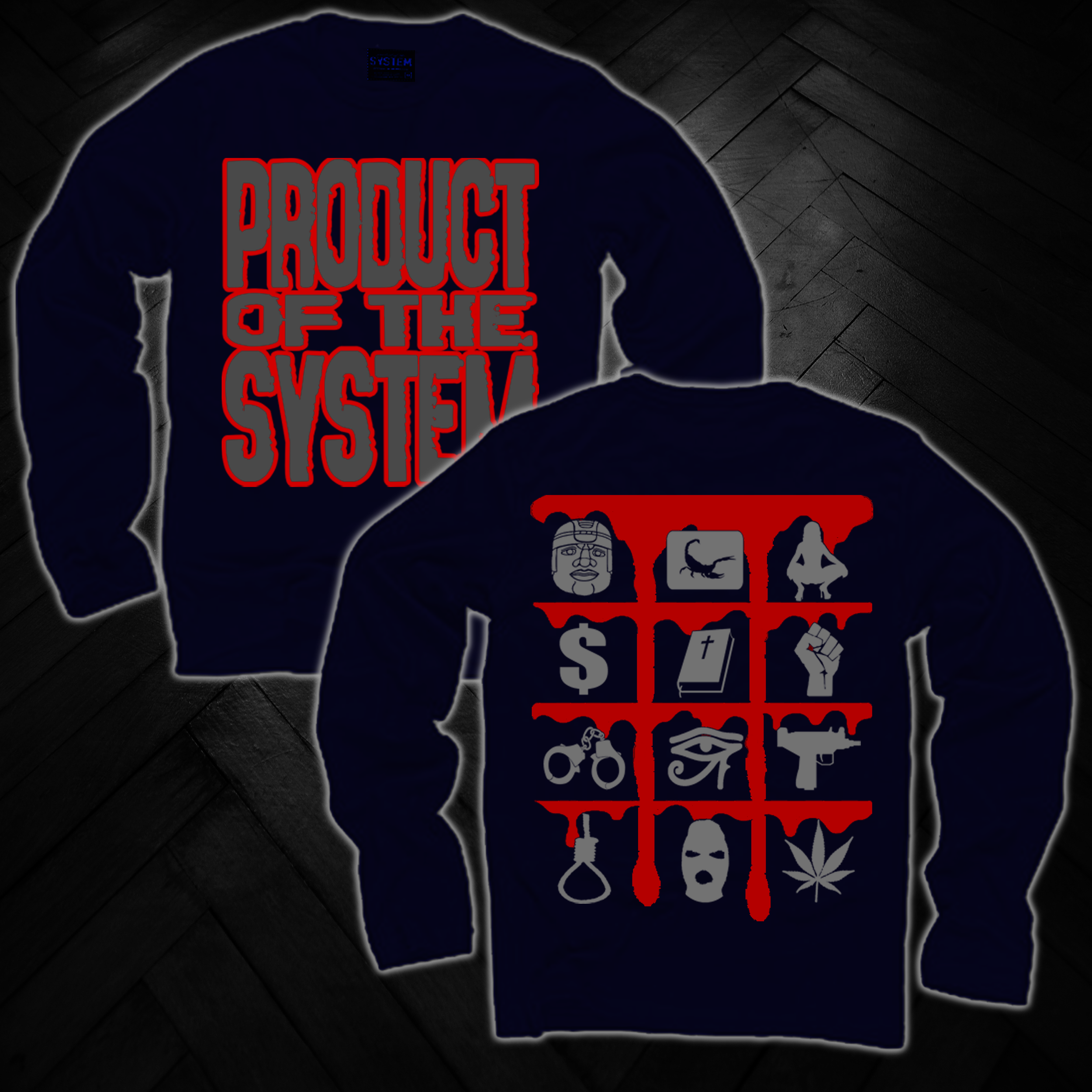 "Big Drip" (Product) Lng Slv Tshirt