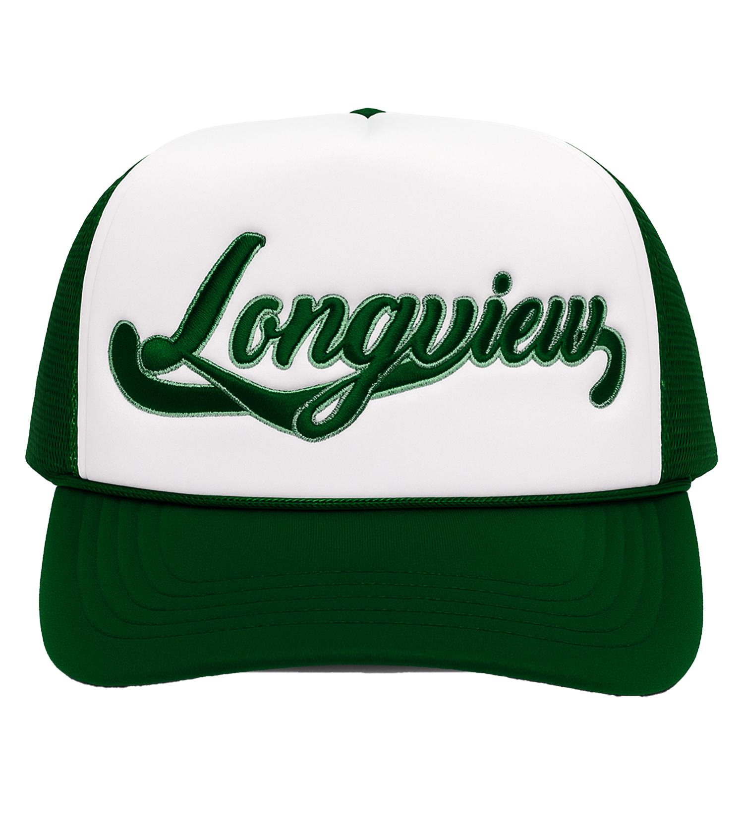 Longview Truckers Hats GRN Mock.png