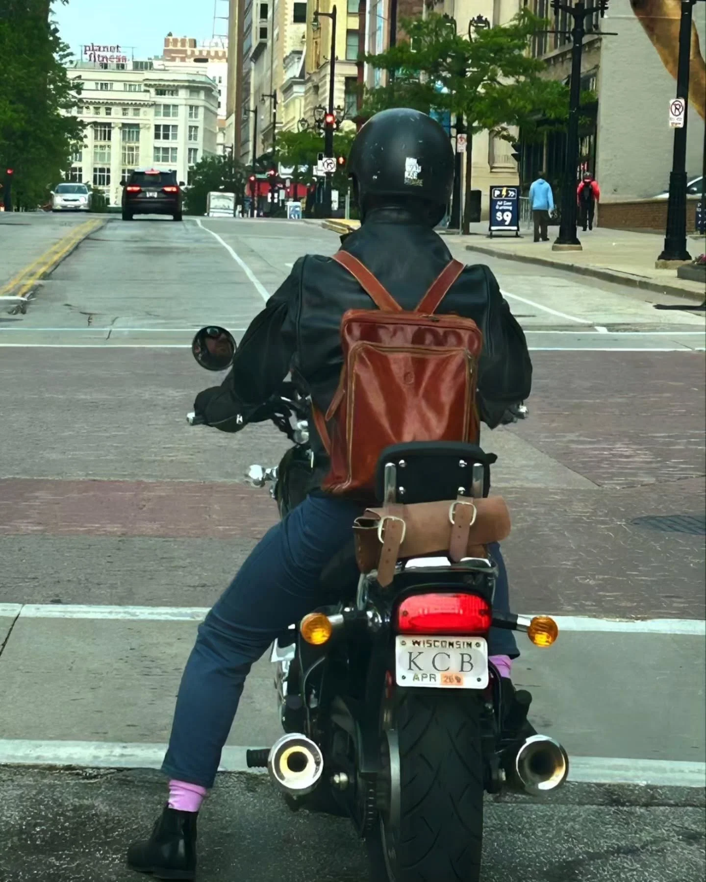 🏍️ Creativity isn&rsquo;t always behind a desk... sometimes it&rsquo;s at a red light. 🚦 

Keep an eye out for Keith cruising through Downtown Milwaukee &mdash; soaking up the skyline, feeling the wind, and reminding us that great design starts wit