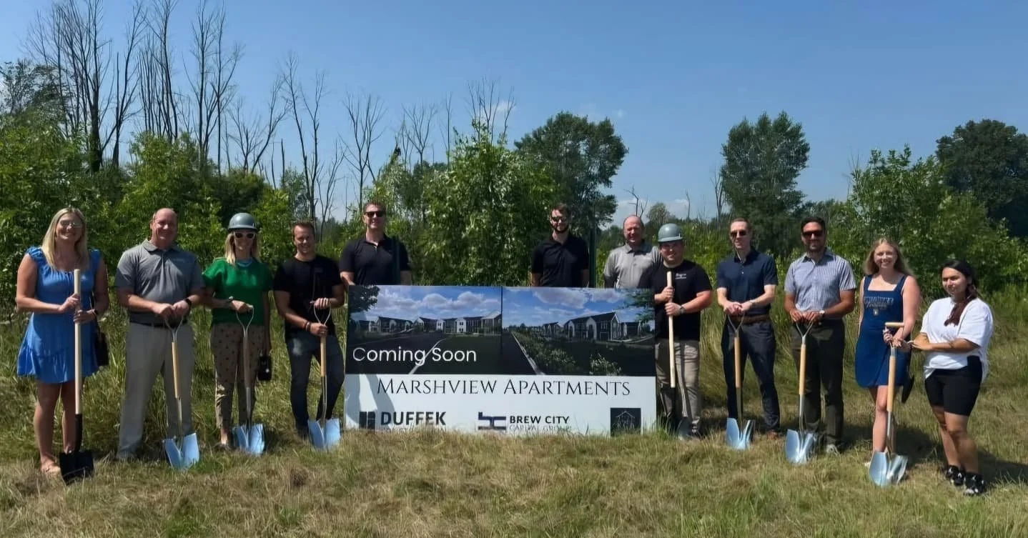 We&rsquo;re thrilled to see our design taking shape as Brew City Capital Group officially broke ground on their first new build in Sheboygan Falls earlier this month! 🏡

A huge milestone for the community and an honor for us to be part of the team a