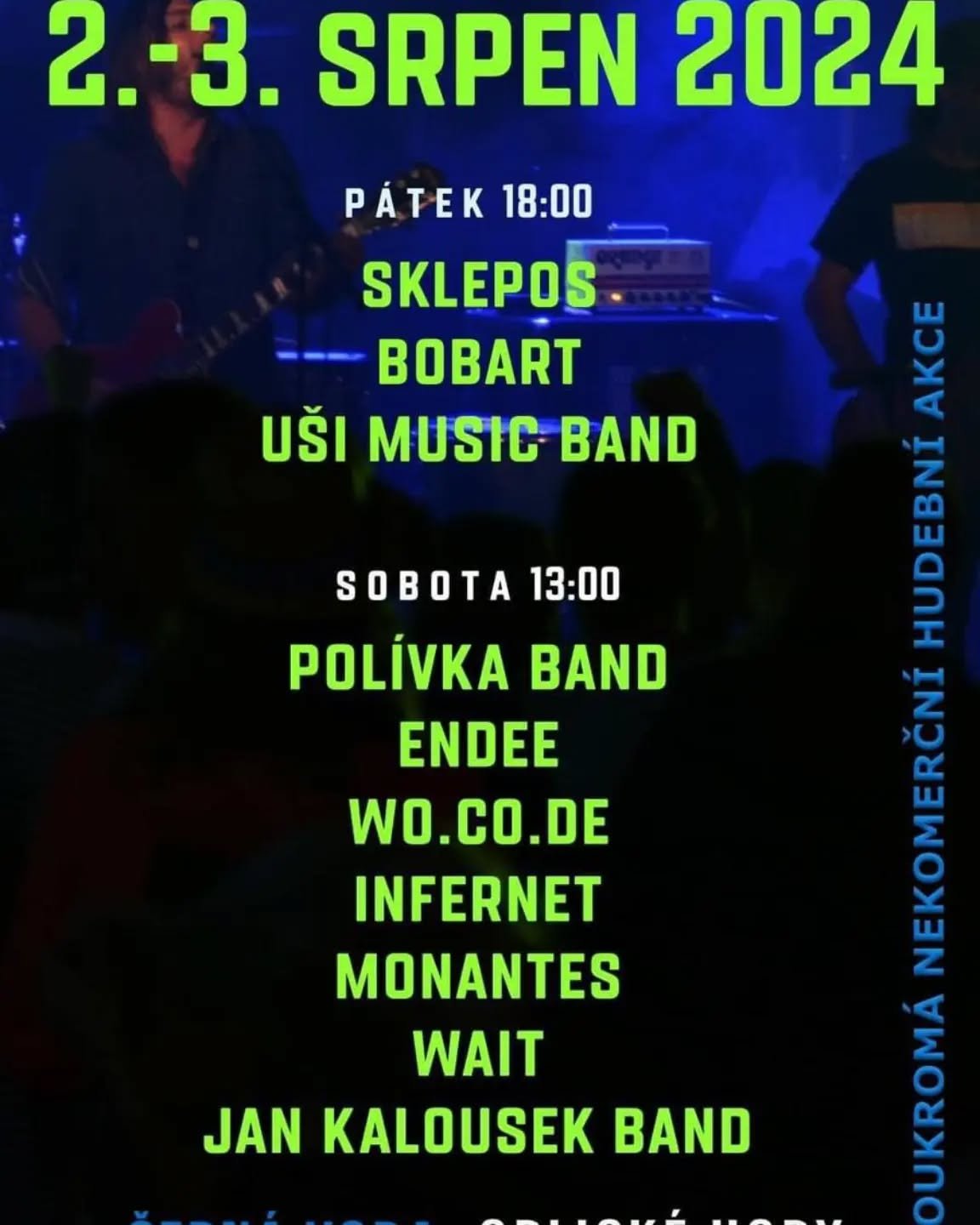 Už tento v&iacute;kend v Are&aacute;lu Čern&aacute; Voda🕺💃🎶
.
#kapličkafest #letovorlickychhorach #orlickezahori #čern&aacute;voda #prazdninyumime